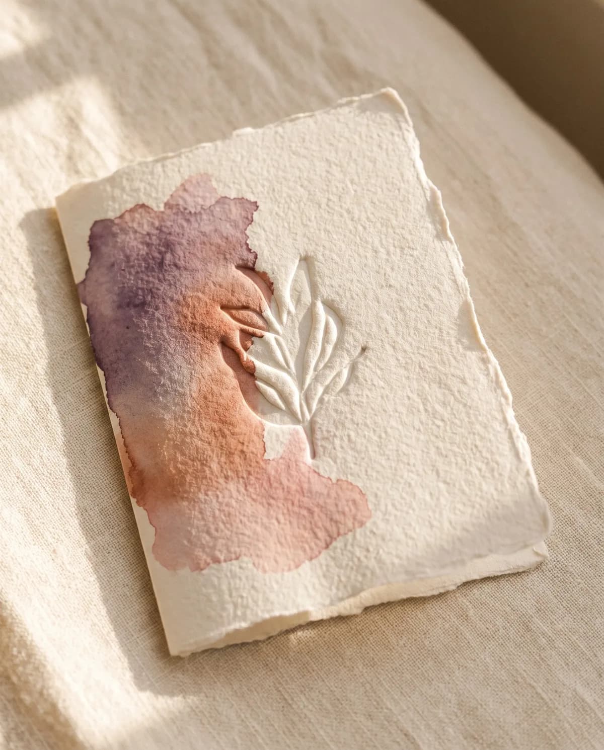 Fig Watercolor Card